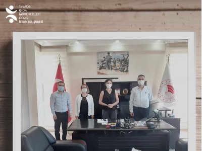 BÜYÜKÇEKMECE İLÇE TARIM MÜDÜRÜ ZİYARET EDİLMİŞTİR