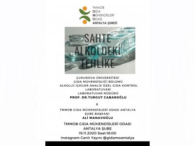 `SAHTE ALKOLDEKİ TEHLİKE` SÖYLEŞİSİ