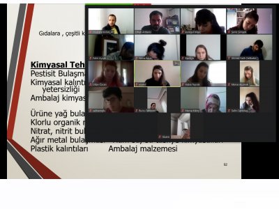 ONLİNE ISO 22000:2018 GIDA GÜVENLİĞİ YÖNETİM SİSTEMİ TEMEL EĞİTİMİ GERÇEKLEŞTİRİLDİ