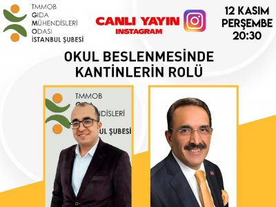 12 KASIM 2020`DEKİ CANLI YAYINIMIZDA TÜRKİYE KANTİN İŞLETMECİLERİ FEDERASYON BAŞKANINI KONUK ETİK 