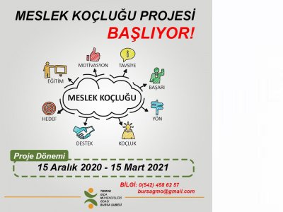 MESLEK KOÇLUĞU PROJESİ BAŞVURULARI BAŞLADI SON KATILIM TARİHİ: 13 ARALIK 2020
