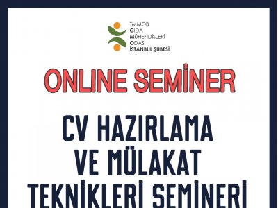 10 ARALIKTA MÜLAKAT TEKNİKLERİ VE CV HAZIRLAMA SEMİNERİMİZİ GERÇEKLEŞTİRDİK