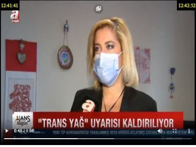 TRANS YAĞ YOKTUR BEYANININ ETİKETTEN KALDIRILMASIEBRU AKDAĞ RÖPORTAJLARI