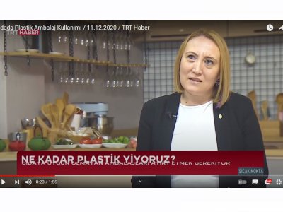 TRT HABERGIDADA PLASTİK AMBALAJ KULLANIMIAYDAN DALBASTI RÖPORTAJ 