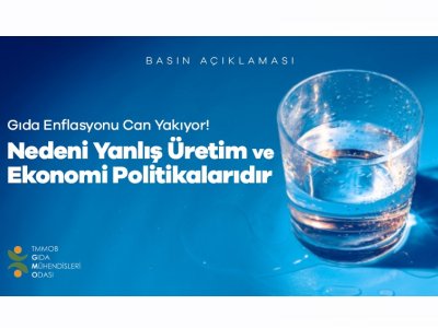 GIDA ENFLASYONU CAN YAKIYOR
NEDENİ YANLIŞ ÜRETİM VE EKONOMİ POLİTİKALARIDIR