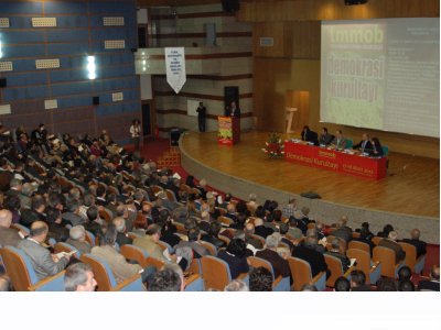 TMMOB DEMOKRASİ KURULTAYI 17 MART`TA ANKARA`DA DÜZENLENDİ
