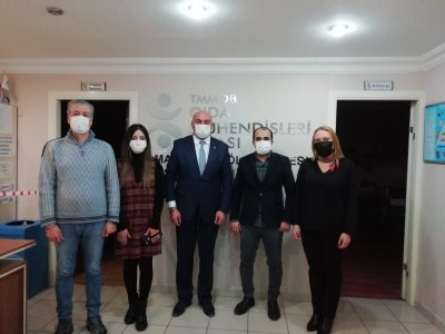 ULUSLARARASI DÖNER FEDERASYONU UDOFED BAŞKANI İSTANBUL ŞUBEMİZİ ZİYARET ETTİ
