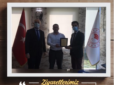 TUZLA İLÇE TARIM VE ORMAN MÜDÜRLÜĞÜNÜ ZİYARET ETTİK