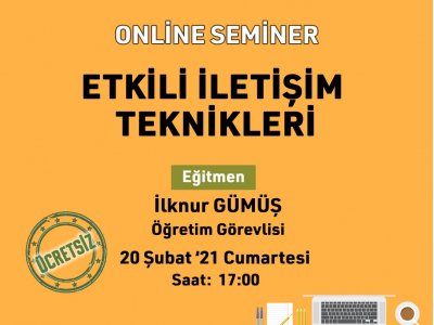 ETKİLİ İLETİŞİM TEKNİKLERİ SEMİNERİDUYURU