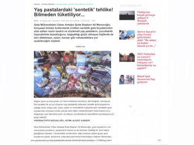 GAZETE VATAN`DA YAYINLANAN DHA RÖPORTAJI