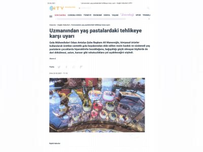 NTV HABER SİTESİNDE YAYINLANAN DHA RÖPORTAJI