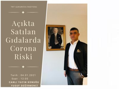 BAŞKANIMIZ YUSUF DEĞİRMENCİ TRT ÇUKUROVA RADYOSU`NA CANLI YAYIN KONUĞU OLDU