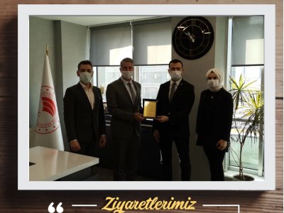 ÜMRANİYE İLÇE TARIM VE ORMAN MÜDÜRLÜĞÜNÜ ZİYARET ETTİK