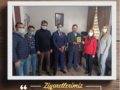 ADALAR İLÇE TARIM MÜDÜRLÜĞÜNÜ ZİYARET ETTİK