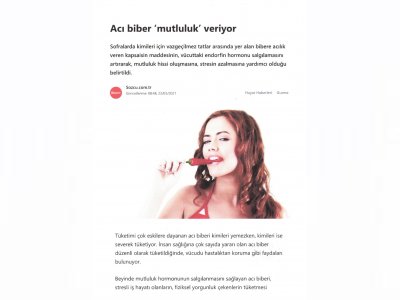 SÖZCÜ GAZETESİNDE YAYINLANAN DHA RÖPORTAJI