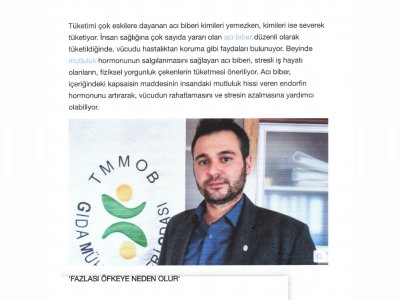 HÜRRİYET GAZETESİNDE YAYINLANAN DHA RÖPORTAJI