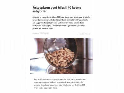 SÖZCÜ GAZETESİNDE YAYINLANAN DHA RÖPORTAJI