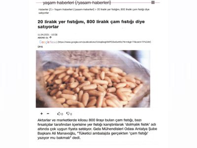 CNN TÜRK İNTERNET SİTESİNDE YAYINLANAN DHA RÖPORTAJI