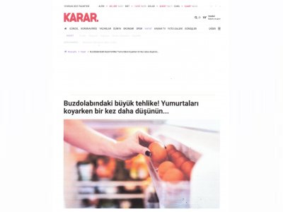 KARAR GAZETESİNDE YAYINLANAN DHA RÖPORTAJI