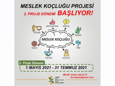 MESLEK KOÇLUĞU PROJESİ2PROJE DÖNEMİ BAŞVURULARI BAŞLADI SON KATILIM TARİHİ: 28 NİSAN 2021
