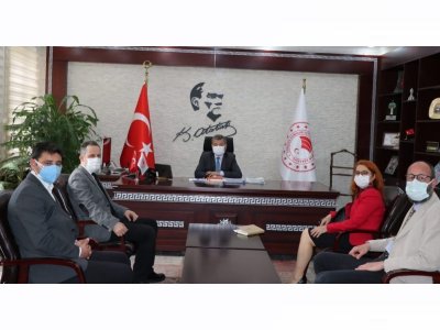İZMİR İL TARIM VE ORMAN MÜDÜRÜ SAYIN MUSTAFA ÖZEN`İ MAKAMINDA ZİYARET ETTİK