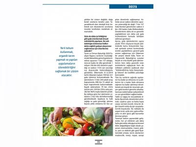 İZSİAD DERGİSİ 29 SAYI RÖPORTAJYAŞAMAK İÇİN GIDA