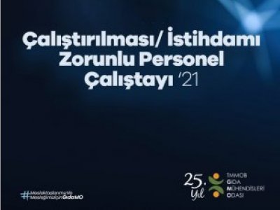 ÇALIŞTIRILMASI/İSTİHDAMI ZORUNLU PERSONEL ÇALIŞTAYI