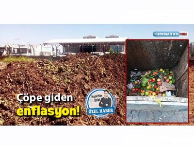 İLK SES: 300 MİLYON TON GIDA ÇÖPE GİDİYOR 