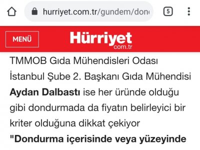 HÜRRÜYETDONDURMADAKİ HİLELERE DİKKATAYDAN DALBASTI RÖPORTAJ