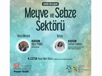 MEYVE VE SEBZE SEKTÖRÜTURŞU VEKURU MEYVE SÖYLEŞİSİNİ GERÇEKLEŞTİRDİK