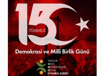  15 TEMMUZ DEMOKRASİ VE MİLLİ BİRLİK GÜNÜ NDE ŞEHİTLERİMİZİ RAHMETLE VE GAZİLERİMİZİ MİNNETLE ANIYORUZ