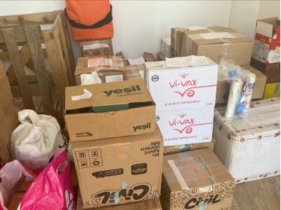 ÜLKEMİZDEKİ YANGIN VE AFET BÖLGELERİNE DESTEK OLMAK AMACIYLA TOPLANAN YARDIMLARINIZI TESLİM ETTİK