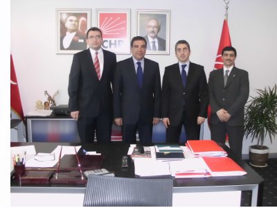 CUMHURİYET HALK PARTİSİ GENEL MERKEZİ ZİYARET EDİLDİ