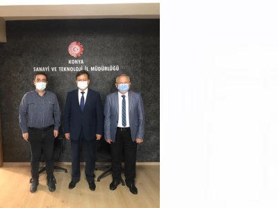 KONYA SANAYİ VE TEKNOLOJİ İL MÜDÜRÜ ZİYARETİ