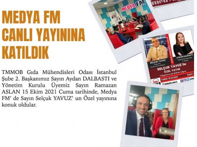 MEDYA FM DE SELÇUK YAVUZ UN ÖZEL YAYININA KONUK OLDUK