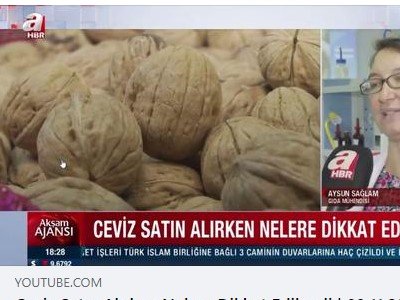 A HABERSOKAKTA SATILAN CEVİZLERAYSUN SAĞLAM RÖPORTAJ