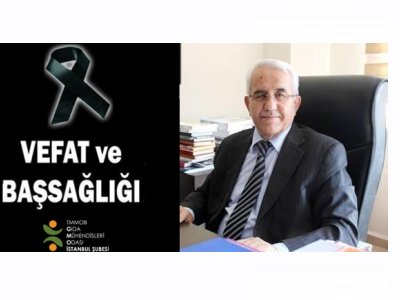 VEFAT VE BAŞSAĞLIĞIPROF DR MEHMET DEMİRCİ

