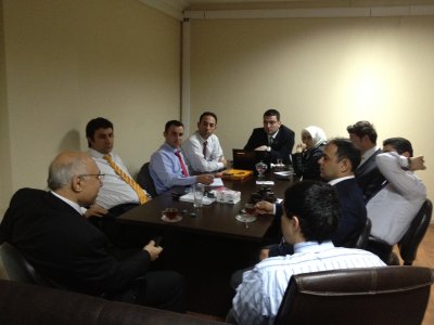 İSTANBUL İL GIDA TARIM VE HAYVANCILIK MÜDÜRLÜĞÜ GIDA DENETİMLERİNDEN SORUMLU İL MÜDÜR YARDIMCISI SAYIN SERTAÇ YILDIRIM YÖNETİM KURULUMUZU ZİYARET ETTİ