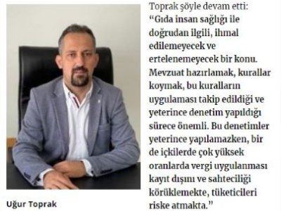DİKEN: "GÖZ GÖRE GÖRE ÖLÜME DAVETİYE: İÇKİYE VERGİ ÇOK SAHTESİNE DENETİM AZ"