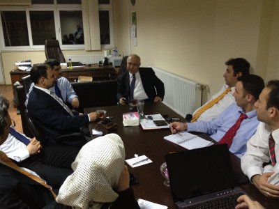 İSTANBUL İL GIDA TARIM VE HAYVANCILIK MÜDÜRLÜĞÜ GIDA DENETİMLERİNDEN SORUMLU İL MÜDÜR YARDIMCISI SAYIN SERTAÇ YILDIRIM YÖNETİM KURULUMUZU ZİYARET ETTİ