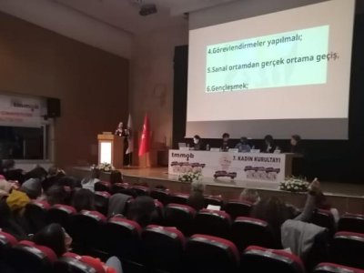 TMMOB 7 KADIN KURULTAYI`NA KATILDIK
