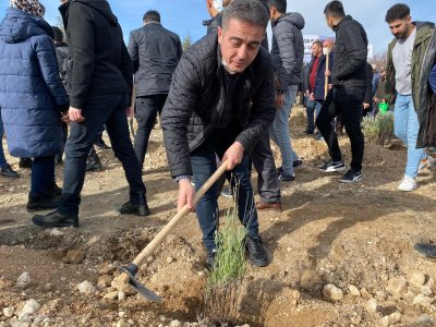 FİDAN DİKME TÖRENİNE KATILDIK