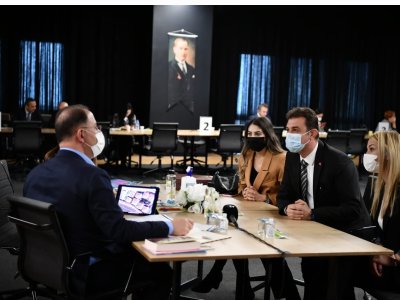 BEYLİKDÜZÜ BELEDİYE BAŞKANI MEHMET MURAT ÇALIK `I ZİYARET ETTİK