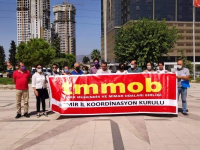 TMMOB MÜHENDİS MİMAR ŞEHİR PLANCILARI DAYANIŞMA GÜNÜ BASIN AÇIKLAMASI 2021