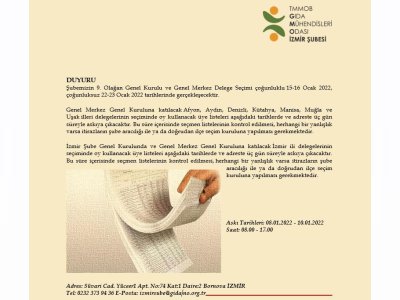 SEÇMEN LİSTELERİ ASKIYA ÇIKIYOR