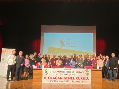 TMMOB GIDAMO İSTANBUL ŞUBESİ 8 OLAĞAN GENEL KURULU VE SEÇİMİ GERÇEKLEŞTİRİLMİŞTİR