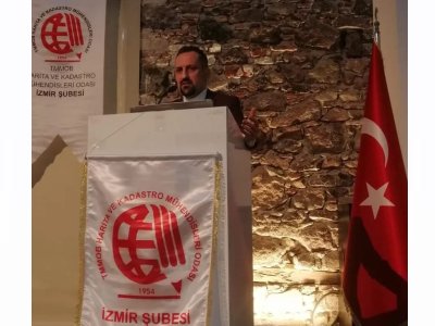 TMMOB HARİTA VE KADASTRO MÜHENDİSLERİ ODASI İZMİR ŞUBESİ GENEL KURULUNA KATILDIK