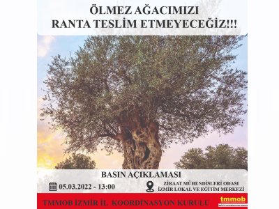 TMMOB İKK OLARAK YAPILAN BASIN AÇIKLAMASINA KATILDIK