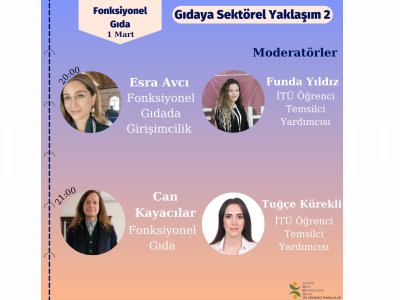 TMMOB GIDAMO İSTANBUL ÖĞRENCİ TEMSİLCİLİKLERİGIDAYA SEKTÖREL YAKLAŞIM 2 ETKİNLİĞİ SEMİNERLERİ GERÇEKLEŞTİRİLDİ