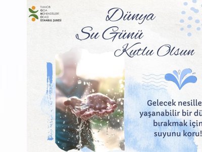 22 MART DÜNYA SU GÜNÜ KUTLU OLSUN